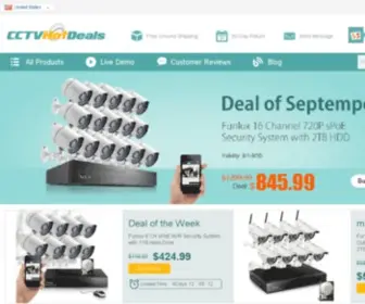 CCTvhotdeals.com(Home Security Cameras) Screenshot