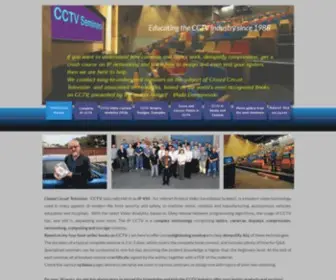 CCTvseminars.com(Training in CCTV) Screenshot