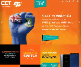 CCtwireless.com(CCT Global Communications) Screenshot