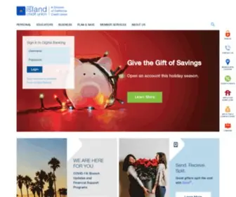 CCudigitalbanking.com(North Island Credit Union in San Diego County) Screenshot