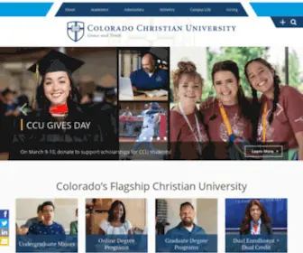 CCU.edu(Colorado Christian University) Screenshot
