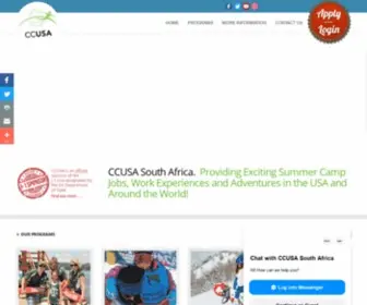 CCusa.co.za(CCUSA South Africa) Screenshot