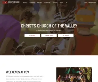 CCvonline.com(Christ's Church of the Valley (CCV)) Screenshot