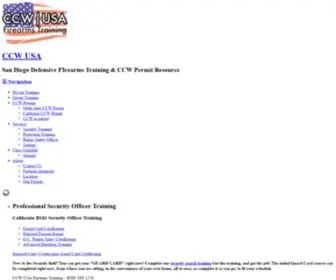 CCwusa.com(CCW USA) Screenshot