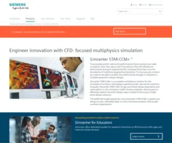 CD-Adapco.com(STAR-CCM) Screenshot