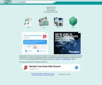 CD-Cover.info(Cd cover creator) Screenshot