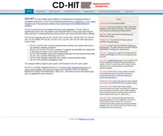 CD-Hit.org(CD-HIT Official Website) Screenshot