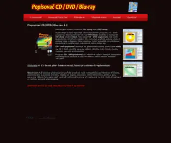 CD-Popisovac.cz(CD DVD Blu) Screenshot