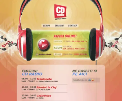 CD-Radio.ro(CD Radio) Screenshot