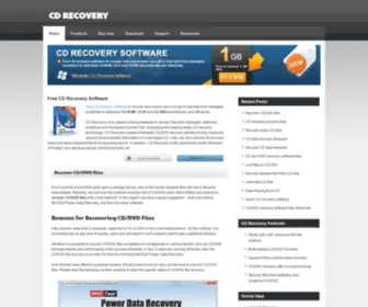 CD-Recovery.biz(The best CD recovery software) Screenshot