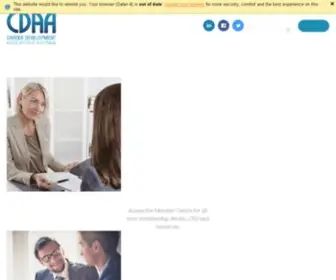 CDaa.org.au(Home) Screenshot