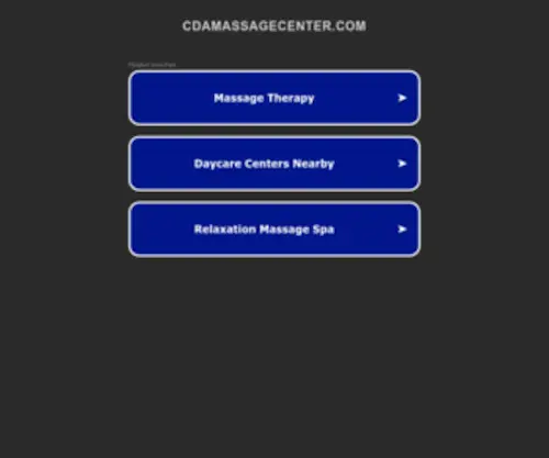 CDamassagecenter.com(CDamassagecenter) Screenshot