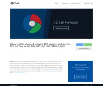 CDash.org(An open source) Screenshot