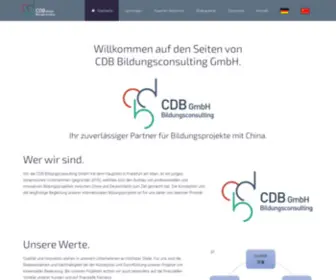 CDB-Bildungsconsulting.de(CDB-Bildungsconsulting GmbH-DE) Screenshot