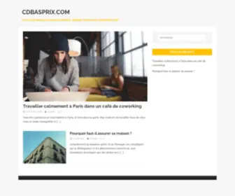 CDbasprix.com(Pour des prix bas sur des affaires) Screenshot