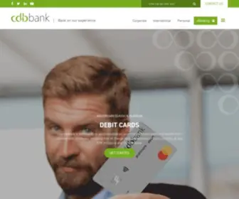 CDB.com.cy(CDB bank) Screenshot