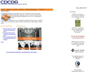 CDCDG.com(Cerified Data Center Design Group) Screenshot