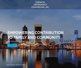 CDCFL.com(Chemical Dependency Counseling) Screenshot