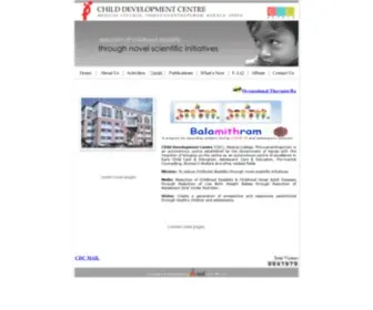 CDckerala.org(Child Development Centre) Screenshot