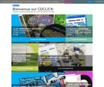 CDclick.fr(Impression CD) Screenshot