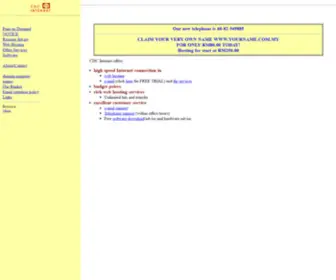 CDC.net.my(Central Data Centre) Screenshot