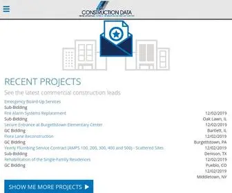 CDcnews.com(Construction Data) Screenshot