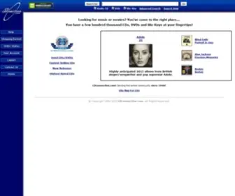 CDconnection.com(The best CD/DVD store on the web) Screenshot