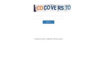 CDcovers.to(Download cd) Screenshot
