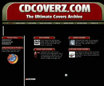 CDcoverz.com(AUDIOCOVERS) Screenshot