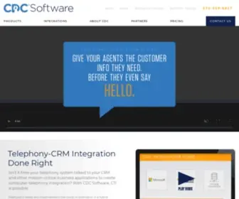 CDcsoftware.com(CDC Software) Screenshot
