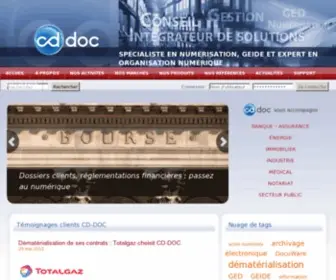 CDdoc.fr(Intégration solutions digitales) Screenshot