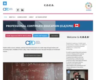 CDecanada.net(C.D.E.S) Screenshot