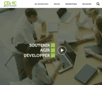 CDectr.ca(Corporation de Développement Économique Communautaire de Trois) Screenshot