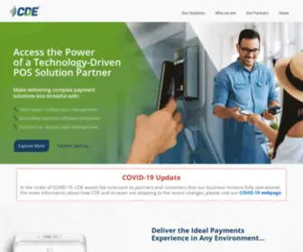 CDeinc.com(Total point of sale solutions) Screenshot