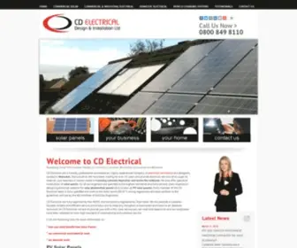 CDelec.co.uk(CD Electrical) Screenshot