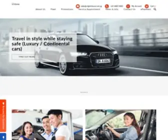 CDgrentacar.com.sg(Car Leasing and Rental Singapore) Screenshot