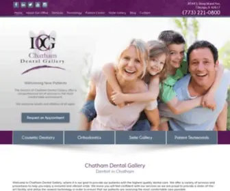 CDGsmiles.com(Dentist Chicago IL) Screenshot
