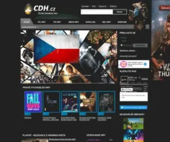 CDH.cz(Česká databáze her) Screenshot