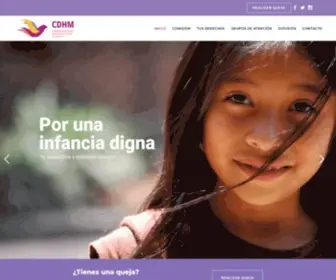 CDhmorelos.org.mx(CDHM) Screenshot