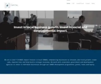 CDicapital.co.za(Design Innovation Seed Fund (DISF)) Screenshot