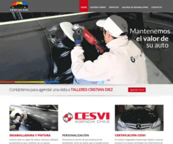CDiez.cl(Talleres Cristian Diez) Screenshot