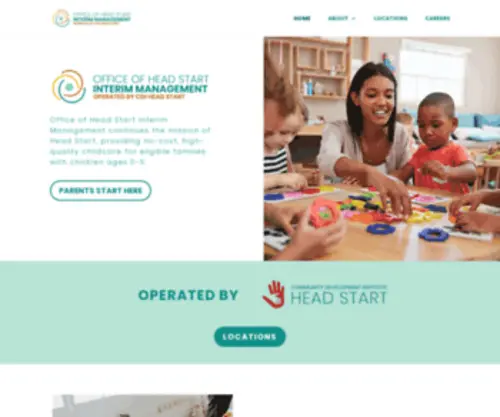 CDiheadstart.org(Office of Head Start Interim Management) Screenshot