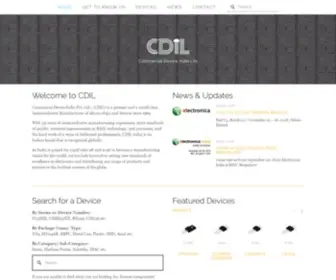 CDil.com(Continental Device India Ltd (CDIL)) Screenshot