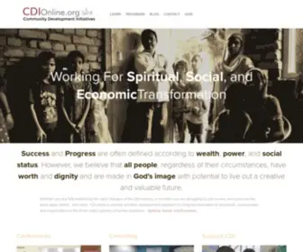 CDionline.org(Community Development Initiatives) Screenshot