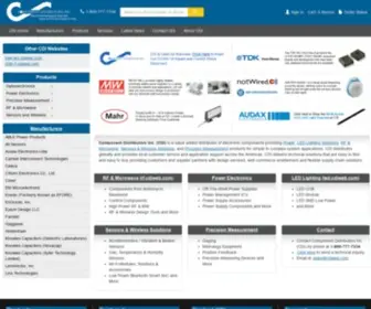 CDiweb.com(Component distributors inc. (cdi)) Screenshot