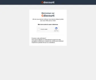 CDJscount.com(Cdiscount) Screenshot