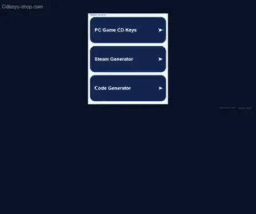 CDkeys-Shop.com(Photo CD Key) Screenshot