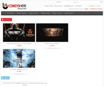 CDkeyshere.com(cdkeyshere) Screenshot