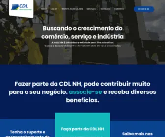 CDL-NH.com.br(CDL NH) Screenshot