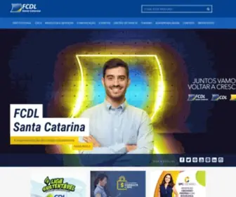 CDL-SC.org.br(FCDL) Screenshot